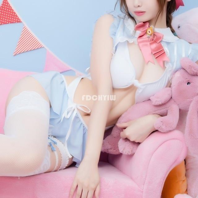 Bunny Scout Lingerie Set - Lingerie Set + Stockings