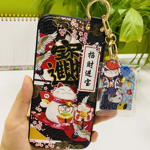 Lucky Cat Phone Case - iPhone XS Max / Black