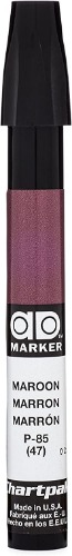 AD Marker The Original Chartpak, Tri-Nib, Maroon, 1 Each (P85)