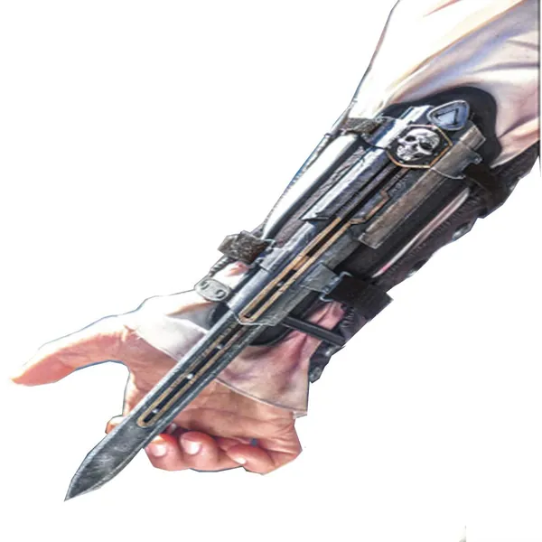AZJ Assassin's Creed Syndicate Cosplay 1:1 props Sleeve Hidden EjectedMatching Model