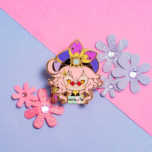Genshin Impact Dori Hard Enamel Pin - [A Grade] / Locking Clasps