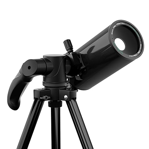 HOROX Maksutov-Cassegrain Telescopes for Adults Astronomy, 80mm Aperture 850mm Catadioptric Compound Telescope, Compact Portable Travel Telescope, w. Pro Tripod & Phone Adapter - 80850