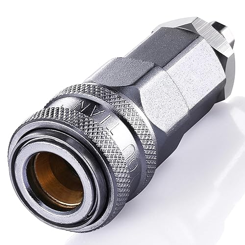 Hismith KlicLok System Adapter, Convert to Quick Air Connector, All-Metal Self-Lock Adapter - KlicLok System Convert to Quick Air Connector