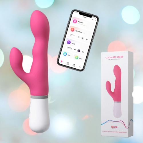 Lovense Nora Bluetooth-Controlled Rabbit Vibrator