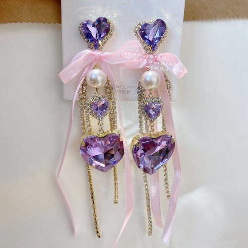 Crystal Princess Drop Earrings