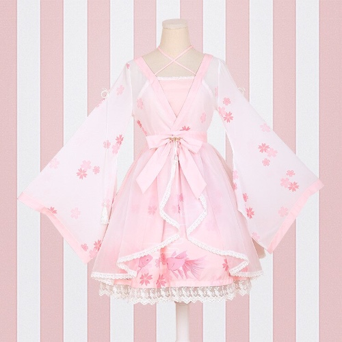Cherry Blossom Kimono - S