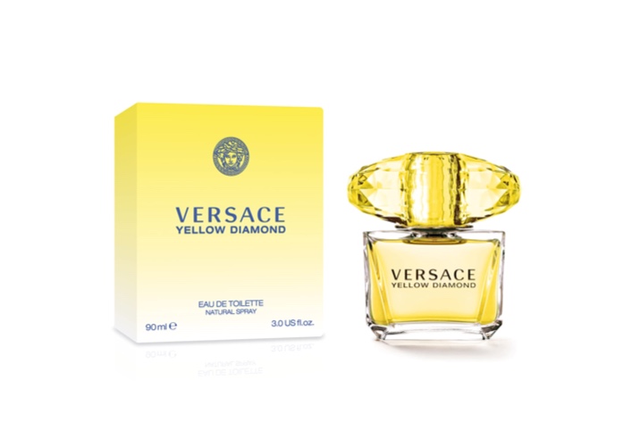 Versace Diamond Eau De Toilette Spray, Yellow, 3 Fl Oz