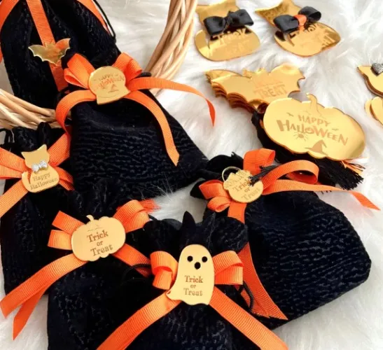 Trick or Treat Bags(10pc) + Candy!