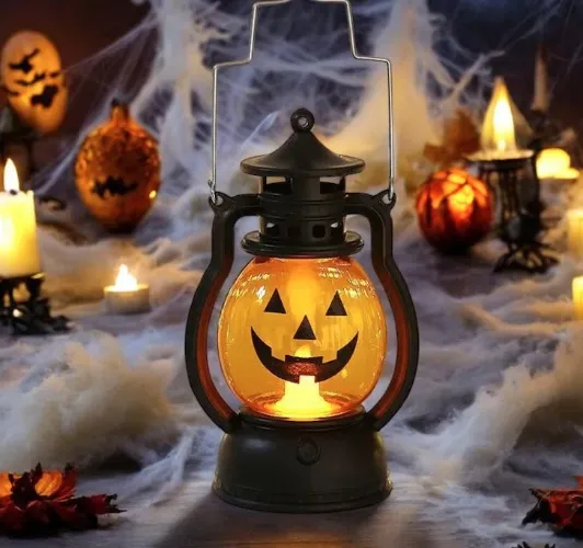 Pumpkin Lamp(12in)