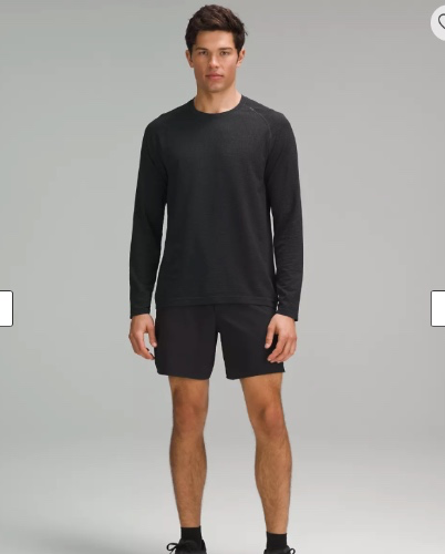 Metal Vent Tech Long-Sleeve Shirt - Graphite Grey/Black  - L