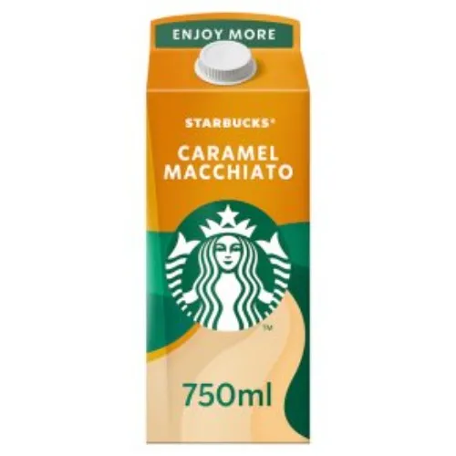 StarbucksCaramel Macchiato Iced Coffee 750ml
