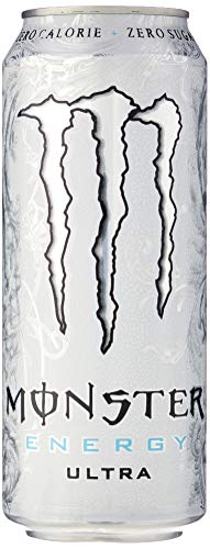 Monster Energy Ultra Drink Can 500 ml Can (Pack of 12) - Ultra - 500 ml (Pack of 12)