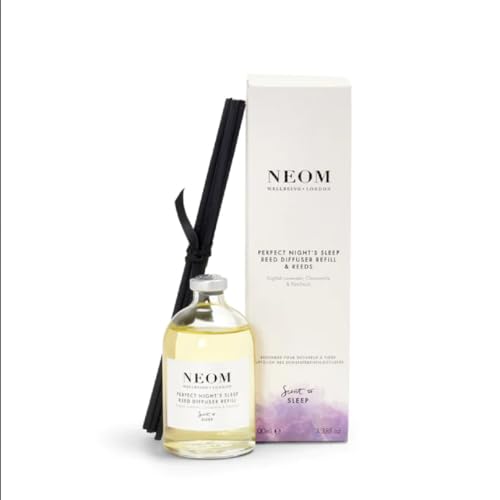 NEOM- Pefect Night's Sleep Reed Diffuser Refill & Reeds, 100 ml