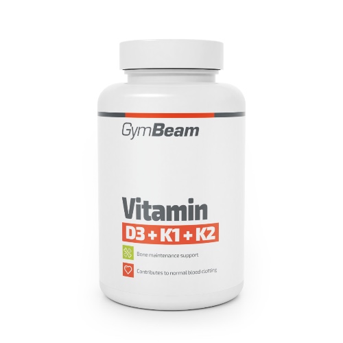Vitamín D3+K1+K2 - GymBeam | GymBeam.sk
