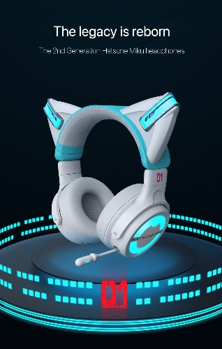 YOWU 妖舞 -  Cat Ear Headphones Hatsune Miku NX
