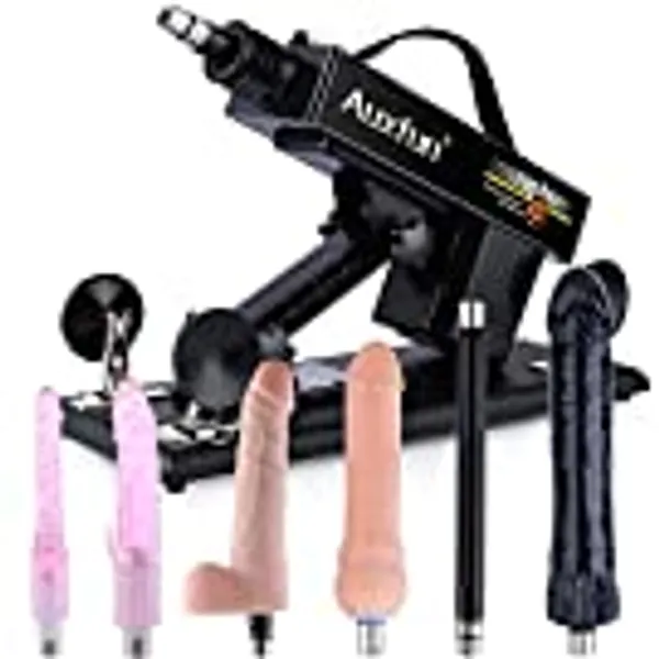 Automatic Sex Machine Sex Toys,Thrusting Machines for Men Women,Love Machine Device Gun with 6 Attachments