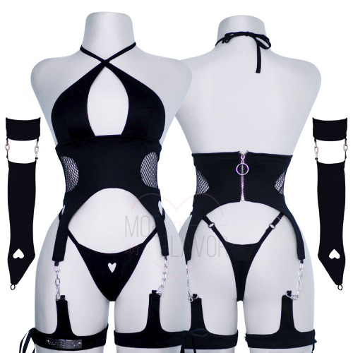 Onyx Lingerie - Black / 3XL/4XL