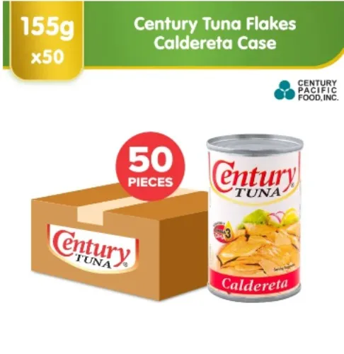 Century Tuna Flakes Caldereta 155g Pack of 50