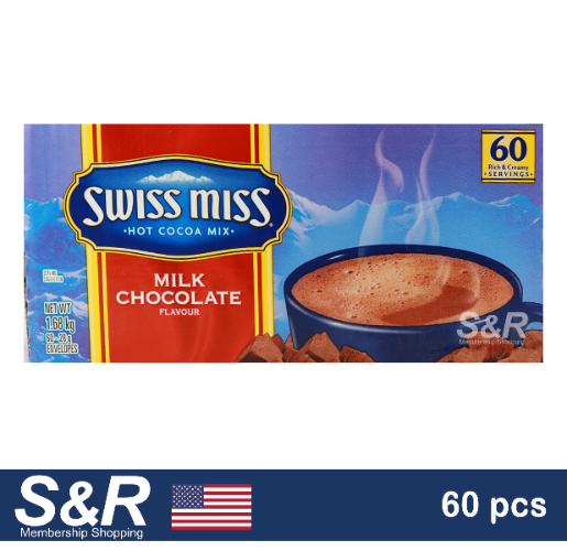 Swiss Miss Hot Cocoa Mix Milk Chocolate 60pcs