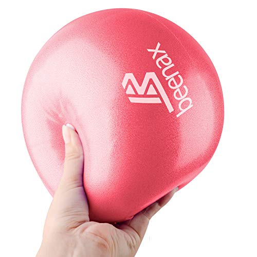 beenax Soft Pilates Ball - 9 Inch - Coral Pink