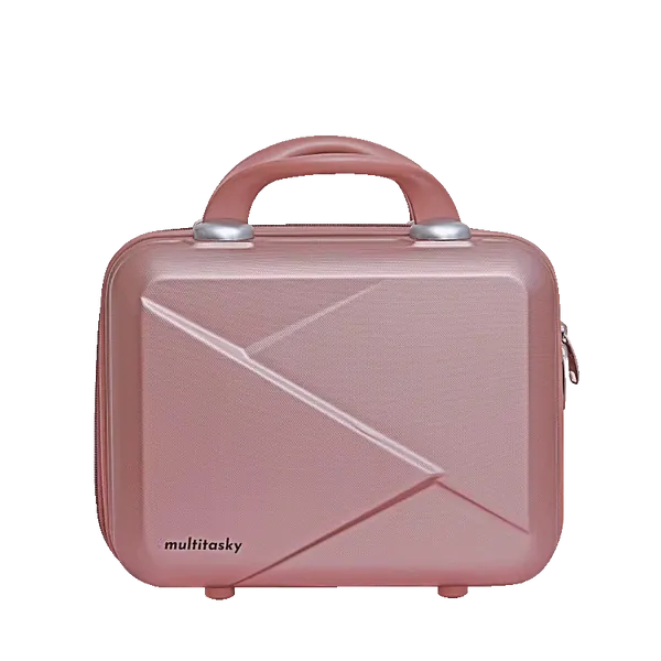 Multi-functional Mini Suitcase - Rose Gold