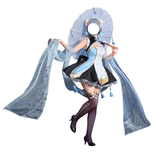 Rem QiLolita Cosplay