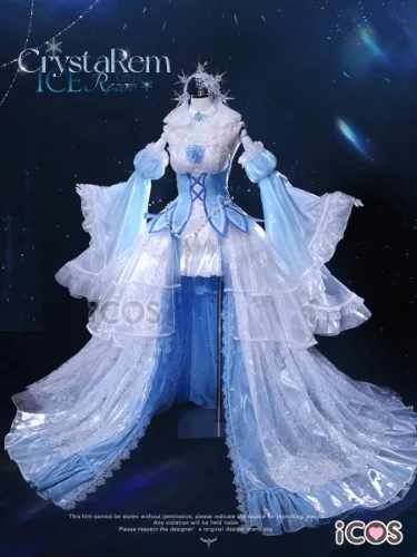 Rem "ReZero" Crystal Cosplay 