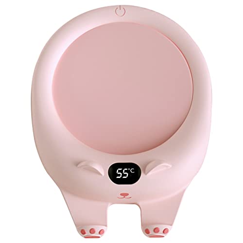coffee mug warmer for desk - pink