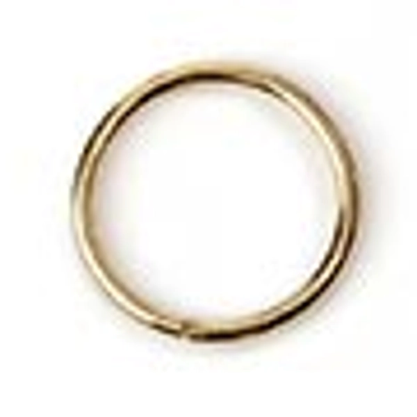 14K Solid Gold Seamless Ring | Nose Hoop | Septum