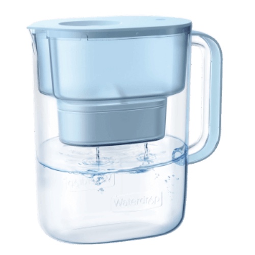 Waterdrop Lucid 10-Cup Water Pitcher Filter System PT-07 | SkyBlue