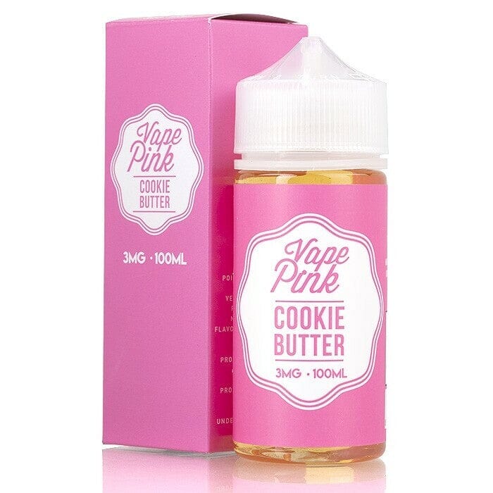 Cookie Butter by Vape Pink E-Liquid 100ml | 12MG