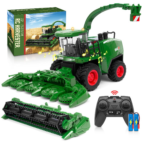 Remote Control Combine Harvester Tractor Toy