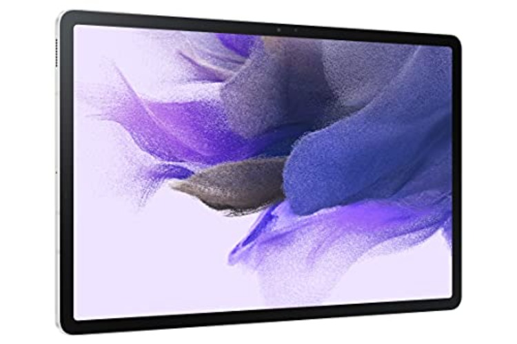 SAMSUNG Galaxy Tab S7 FE 12.4” 256GB WiFi Android Tablet, Large Screen, S Pen Included, Multi Device Connectivity, Long Lasting Battery, US Version, 2021, Mystic Silver - Mystic Silver - 256GB - WiFi Tablet