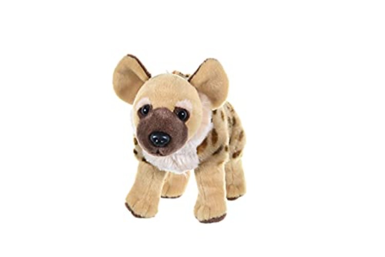 WILD REPUBLIC Hyena Stuffed Animal, Plush Toy, Gifts for Kids, Cuddlekins 12", Multicolor (12240)