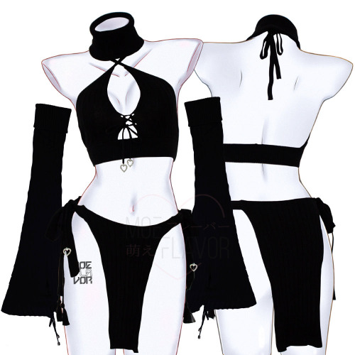 Black Winter Fox - Black / L/XL