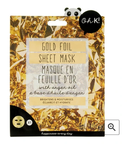 Gold Foil Sheet Mask