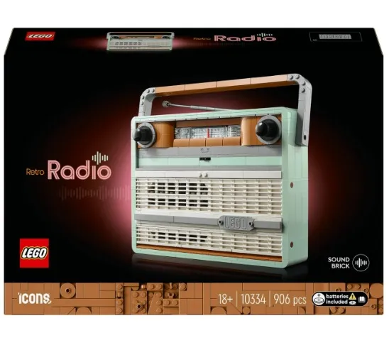 LEGO Creator Expert 10334 Retro-radio