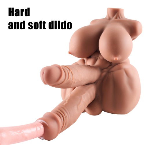 Beatus: Diphallia Futanari Sex Doll Big Penis Torso Sex Doll Double Penis Hentai Sex diphallism | Hard and Soft dildo
