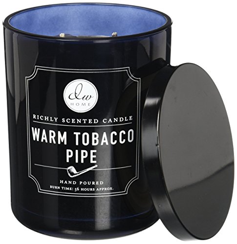 DW Home Large Double Wick Candle, Warm Tobacco Pipe