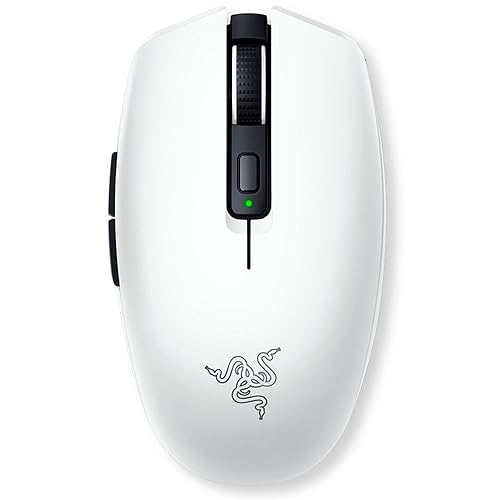 Razer Orochi V2 Mobile Wireless Gaming Mouse: Ultra Lightweight - 2 Wireless Modes - Up to 950hrs Battery Life - Mechanical Mouse Switches - 5G Advanced 18K DPI Optical Sensor - White - White