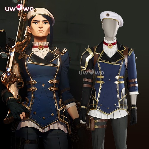 Uwowo Collab Series: League of Legends/LOL: Arcane Season 2 Caitlyn Cosplay Costume - 【In Stock】M