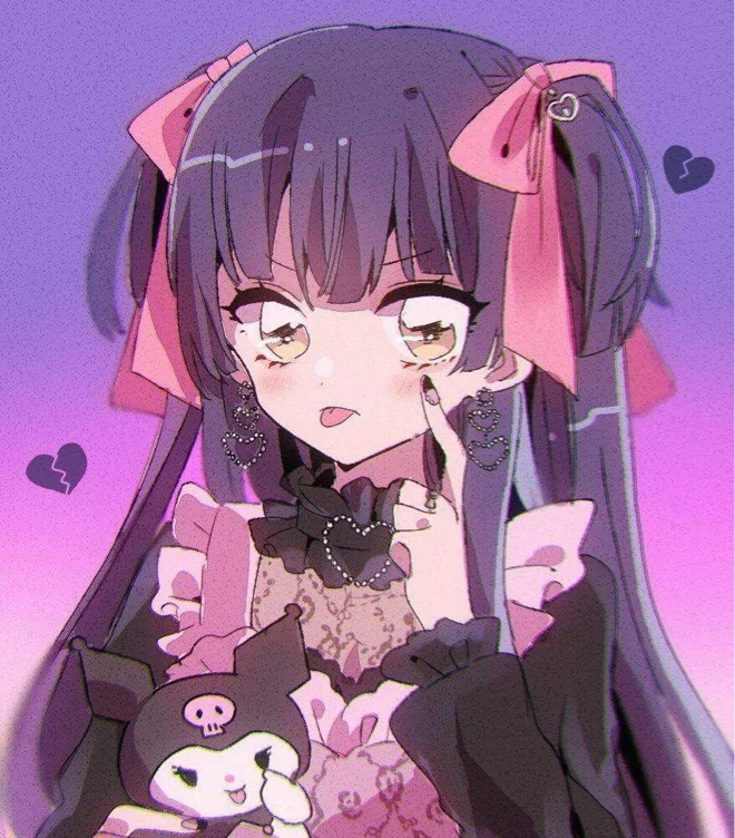 kuromi keychain collection