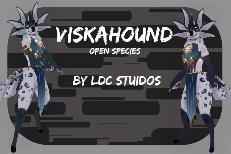 ViskaHound {Vrchat Model}