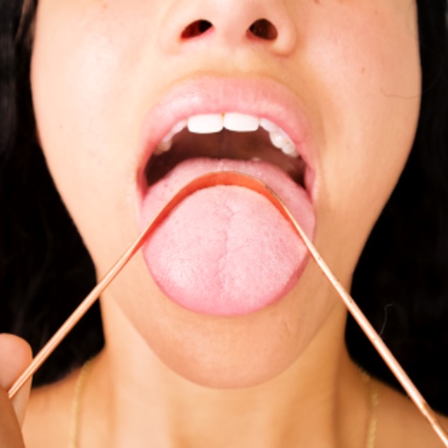 Copper Tongue Scraper | Default Title