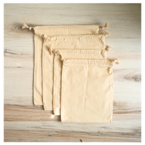 Cotton Produce Bags (Set of 4) | Default Title