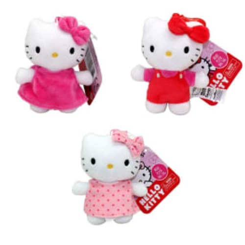Hello Kitty Mini Plush Bag Tag - Assorted