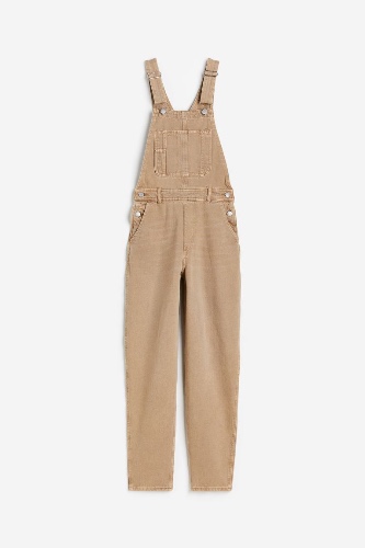 Mom Fit Denim Dungarees