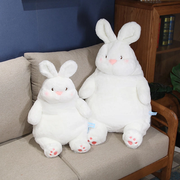 Soft White Rabbit Plush Toy