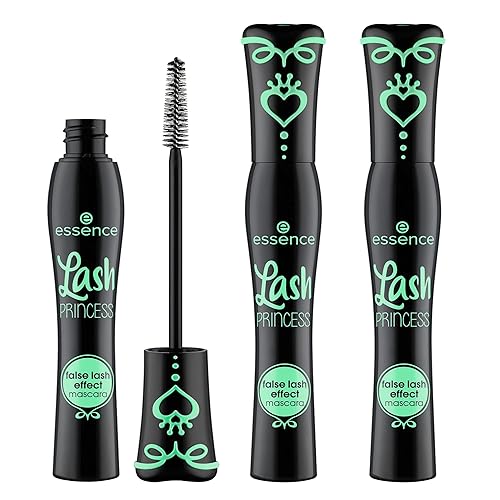 essence | Lash Princess False Lash Effect Mascara (3 Pack) | Smudgeproof Volume & Length | Cruelty Free & Paraben Free - 0.4 Fl Oz (Pack of 3) - Black