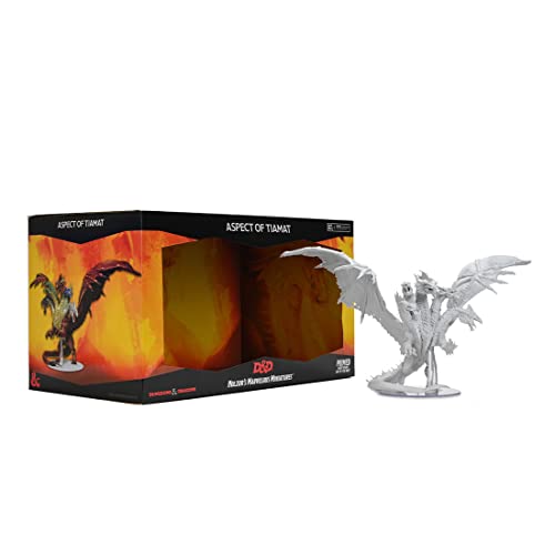 WizKids D&D Nolzur's Marvelous Miniatures: Aspect of Tiamat Gray Small